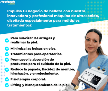 Ultrasonido 3mhz Facial/Corpora (3 manerales)